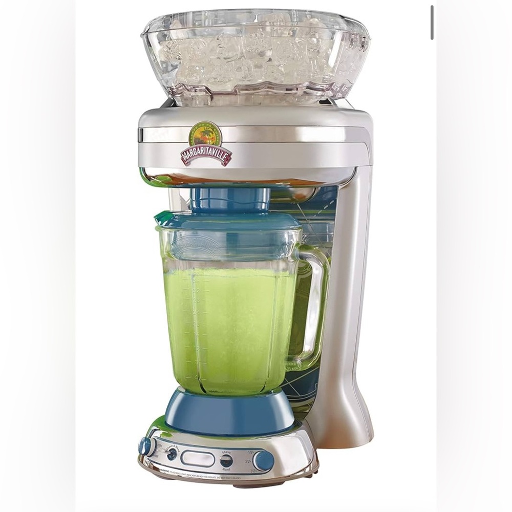 Margaritaville Silver and Blue Kitchen Blender